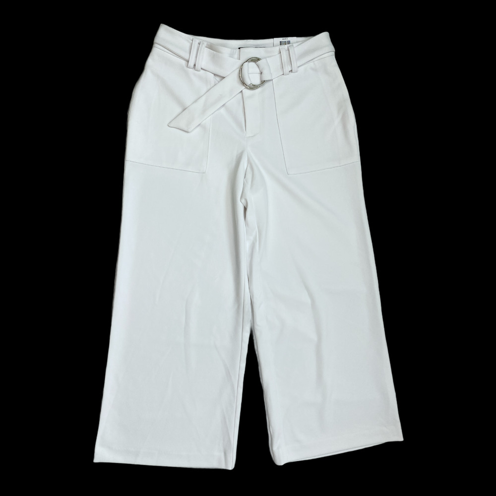 INC Wide-Leg Belted Pants Size 6 NWT